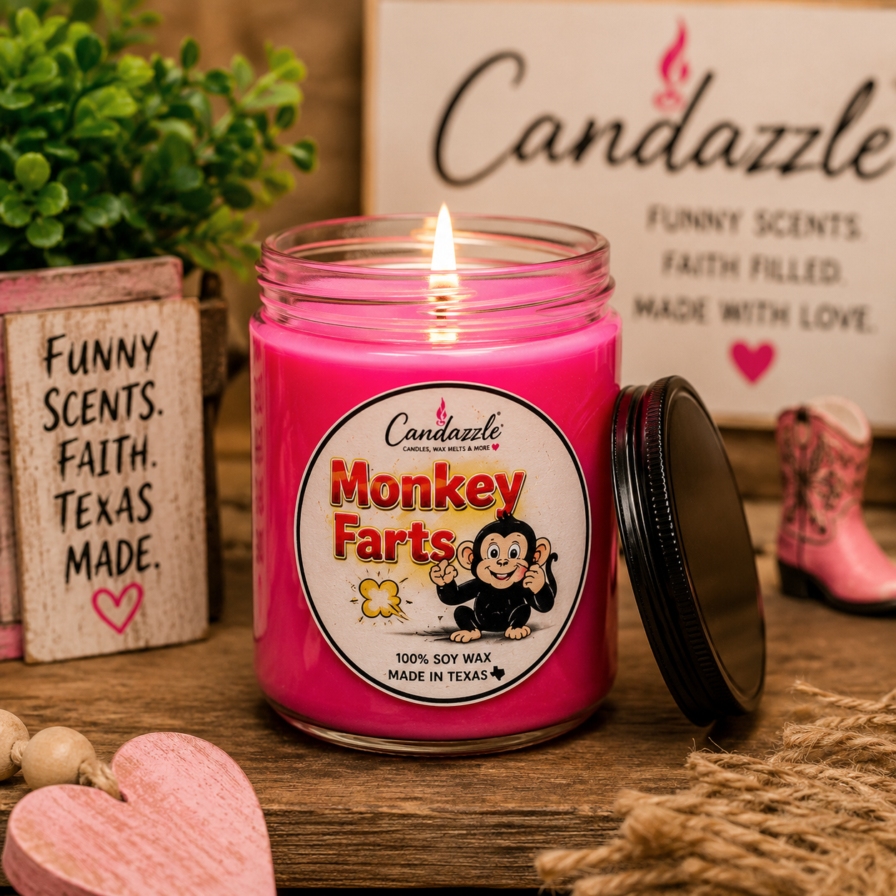 SCENTED CANDLES