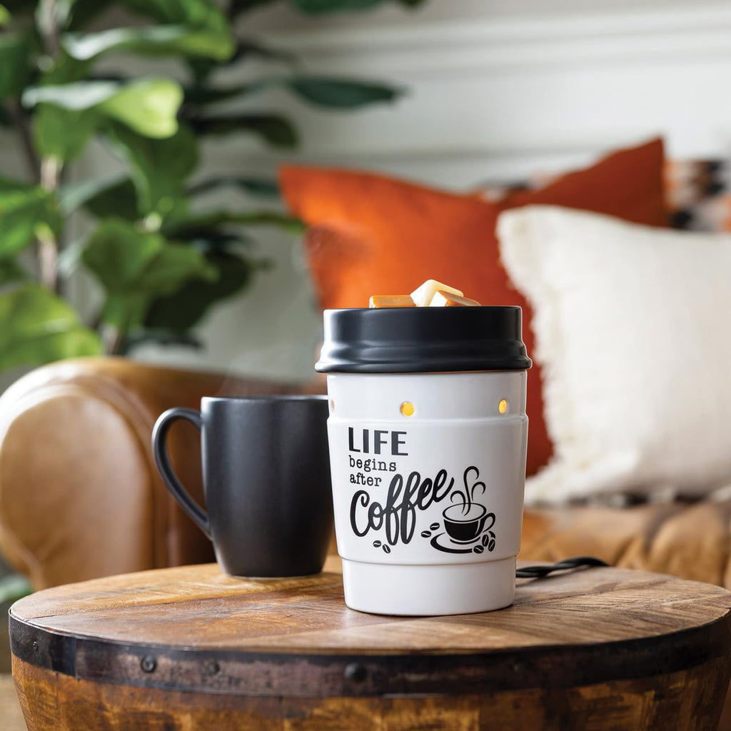 Candle Warmers Etc. Illumination Fragrance Warmer- Light-Up Warmer for Warming Scented Candle Wax Melts and Tarts or to Freshen Room, Jack O'Lantern