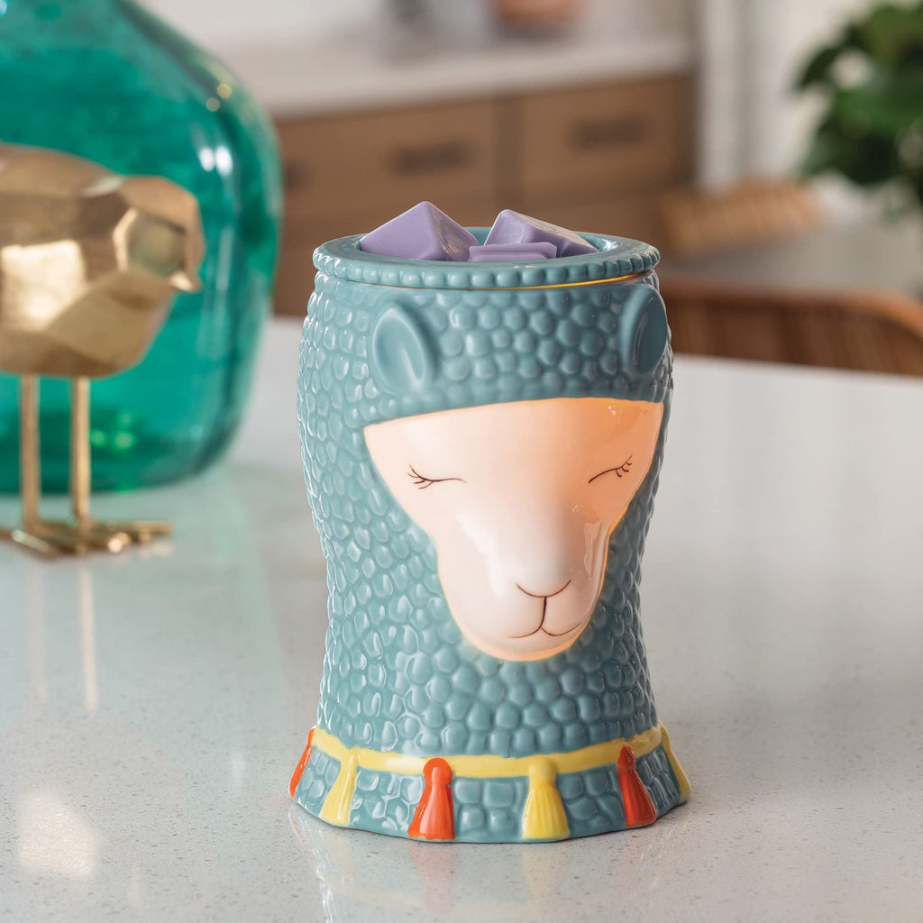 Candle Warmers Etc. Illumination Fragrance Warmer- Light-Up Warmer for Warming Scented Candle Wax Melts and Tarts or to Freshen Room, Jack O'Lantern