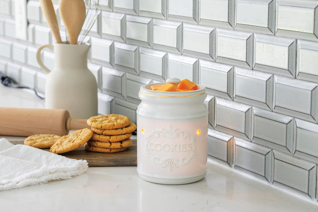 Candle Warmers Etc. Illumination Fragrance Warmer- Light-Up Warmer for Warming Scented Candle Wax Melts and Tarts or to Freshen Room, Jack O'Lantern