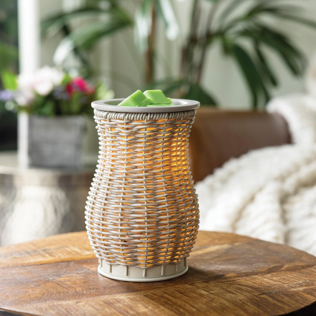 Candle Warmers Etc. Illumination Fragrance Warmer- Light-Up Warmer for Warming Scented Candle Wax Melts and Tarts or to Freshen Room, Jack O'Lantern