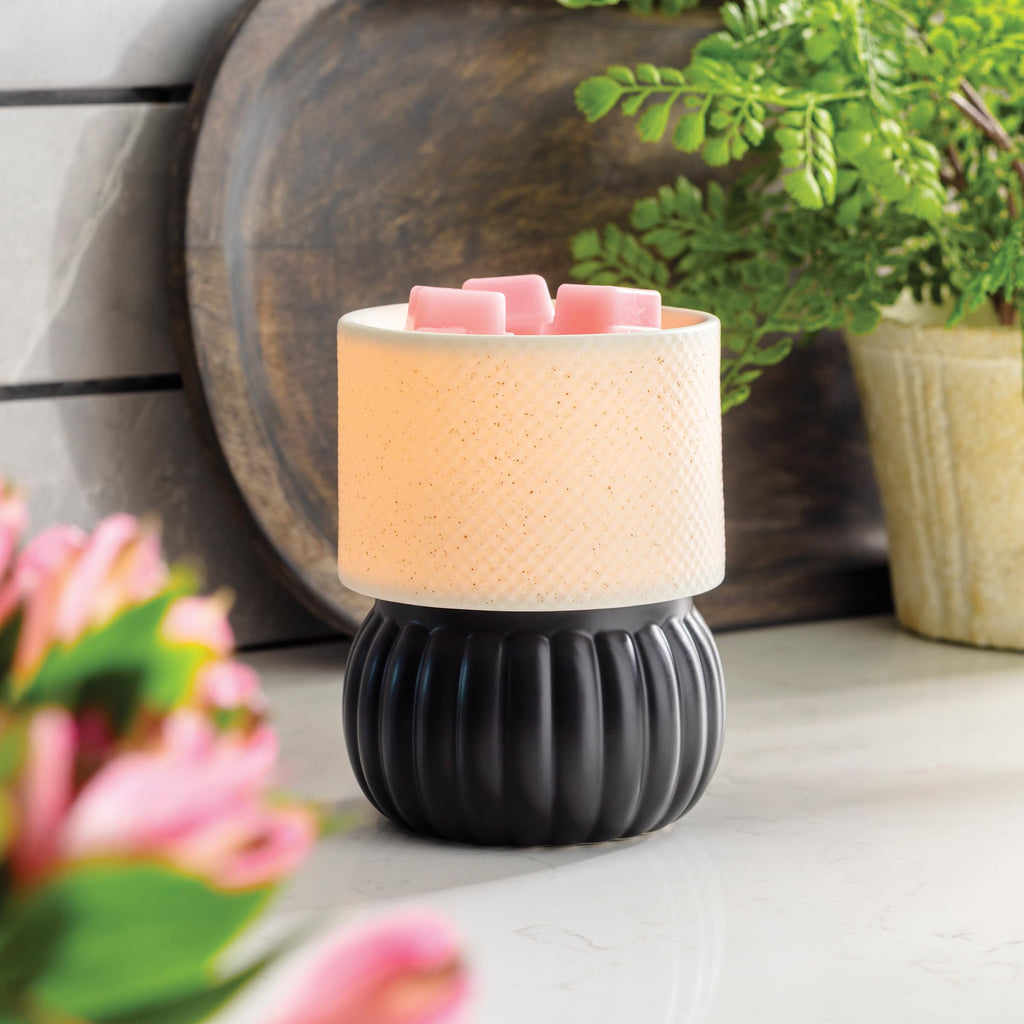 Candle Warmers Etc. Illumination Fragrance Warmer- Light-Up Warmer for Warming Scented Candle Wax Melts and Tarts or to Freshen Room, Jack O'Lantern