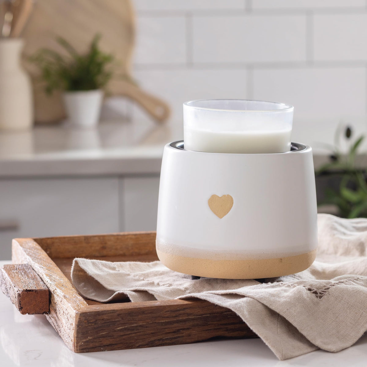 Candle Warmers Etc. Illumination Fragrance Warmer- Light-Up Warmer for Warming Scented Candle Wax Melts and Tarts or to Freshen Room, Jack O'Lantern