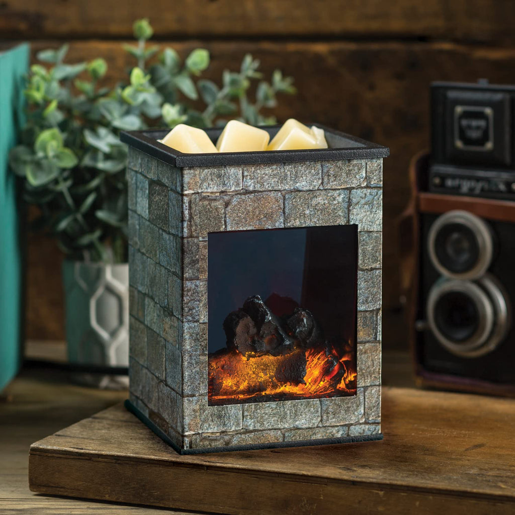 Candle Warmers Etc. Illumination Fragrance Warmer- Light-Up Warmer for Warming Scented Candle Wax Melts and Tarts or to Freshen Room, Jack O'Lantern