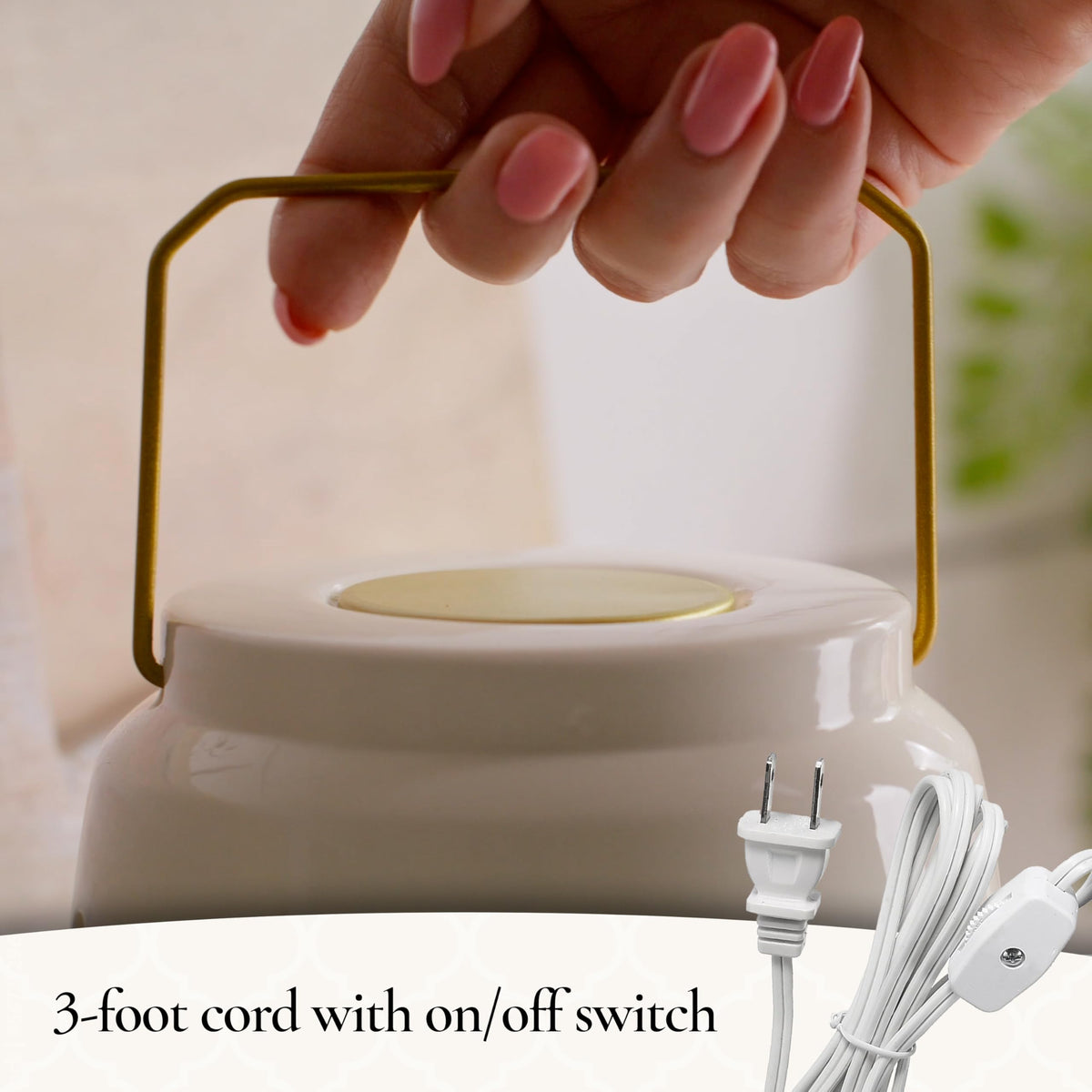 Candle Warmers Etc. Illumination Fragrance Warmer- Light-Up Warmer for Warming Scented Candle Wax Melts and Tarts or to Freshen Room, Jack O'Lantern