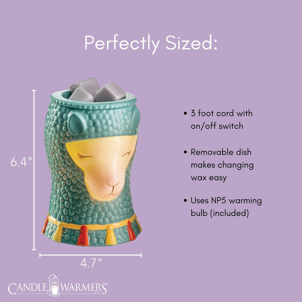 Candle Warmers Etc. Illumination Fragrance Warmer- Light-Up Warmer for Warming Scented Candle Wax Melts and Tarts or to Freshen Room, Jack O'Lantern