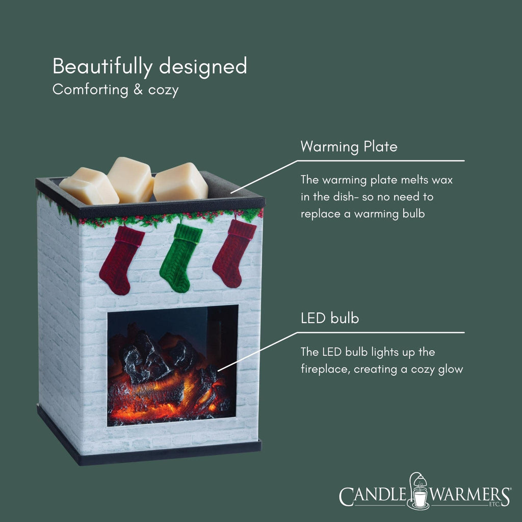 Candle Warmers Etc. Illumination Fragrance Warmer- Light-Up Warmer for Warming Scented Candle Wax Melts and Tarts or to Freshen Room, Jack O'Lantern