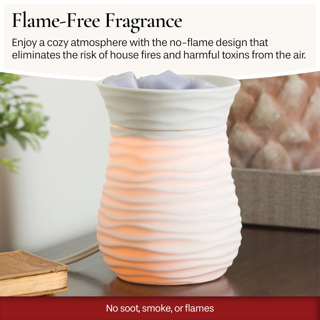 Candle Warmers Etc. Illumination Fragrance Warmer- Light-Up Warmer for Warming Scented Candle Wax Melts and Tarts or to Freshen Room, Jack O'Lantern