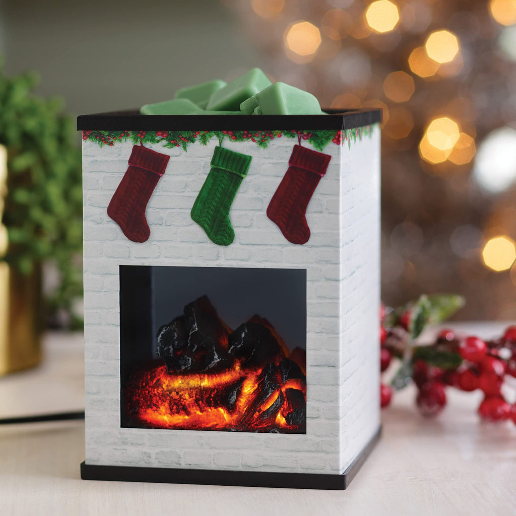 Candle Warmers Etc. Illumination Fragrance Warmer- Light-Up Warmer for Warming Scented Candle Wax Melts and Tarts or to Freshen Room, Jack O'Lantern