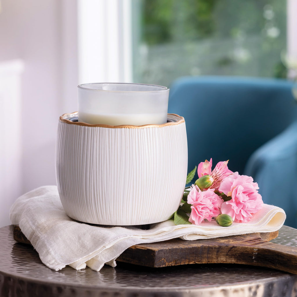 Candle Warmers Etc. Illumination Fragrance Warmer- Light-Up Warmer for Warming Scented Candle Wax Melts and Tarts or to Freshen Room, Jack O'Lantern