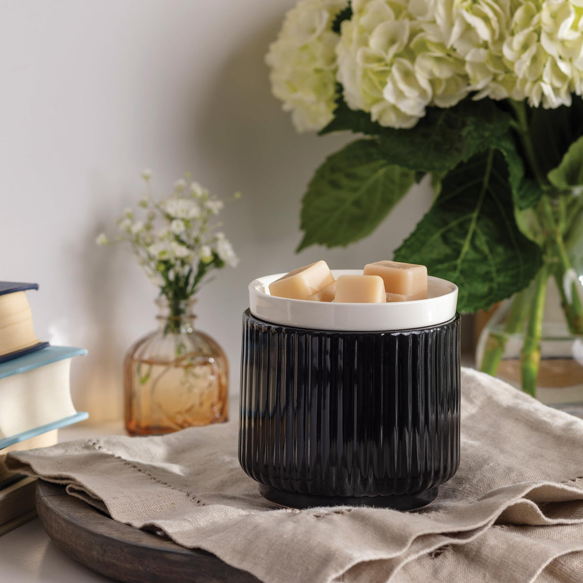 Candle Warmers Etc. Illumination Fragrance Warmer- Light-Up Warmer for Warming Scented Candle Wax Melts and Tarts or to Freshen Room, Jack O'Lantern