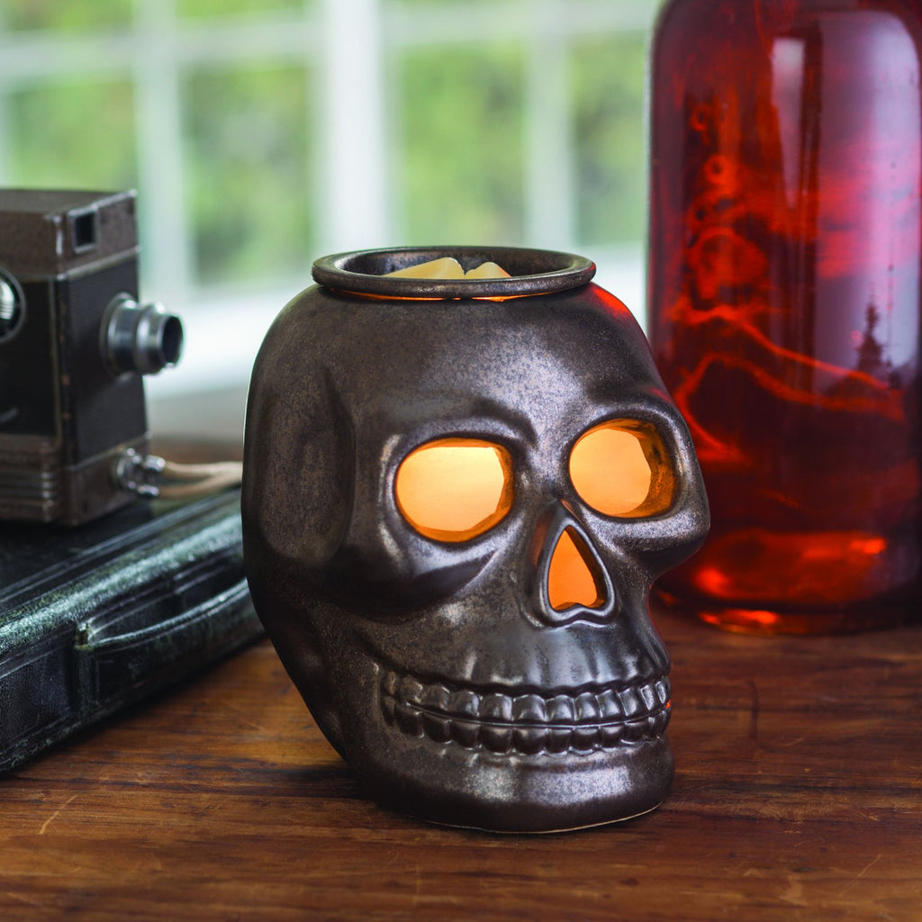 Candle Warmers Etc. Illumination Fragrance Warmer- Light-Up Warmer for Warming Scented Candle Wax Melts and Tarts or to Freshen Room, Jack O'Lantern
