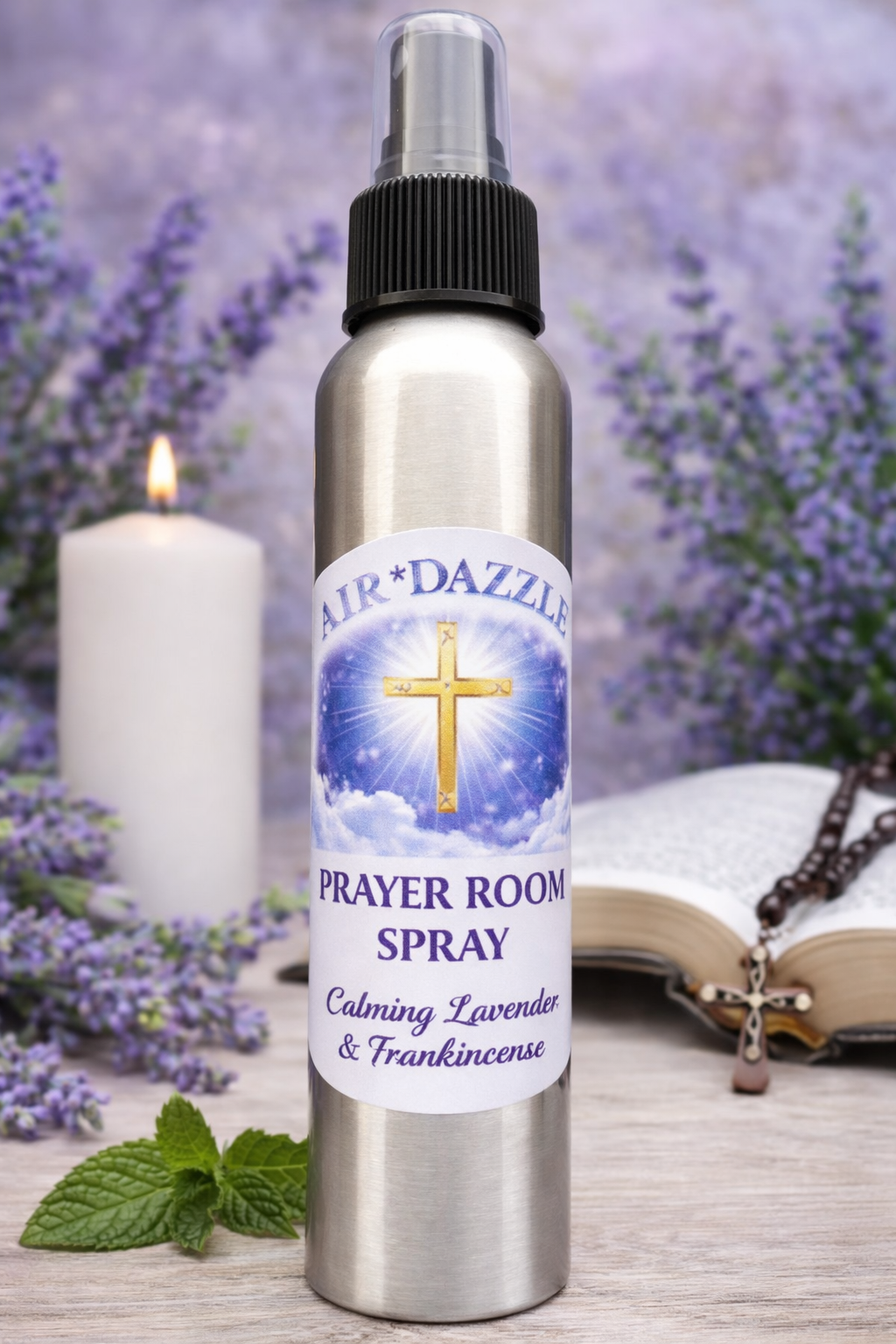 Air*Dazzle Prayer Room Spray-Lavender, Frankincense